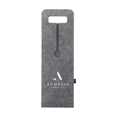 Logotrade promotional item picture of: Wine Bag-to-Give GRS RPET