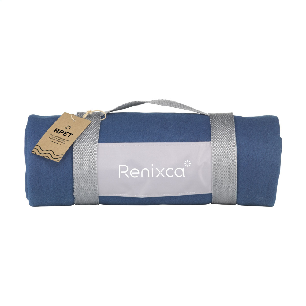 Logotrade promotional giveaway picture of: SuperSoft RPET (180 g/m²) fleece blanket