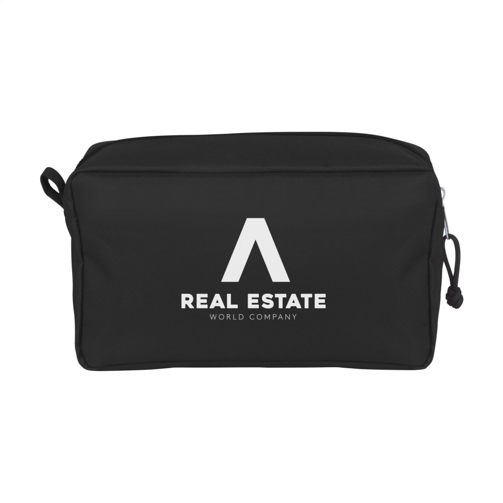 Logotrade promotional products photo of: Stacey GRS RPET toiletry bag
