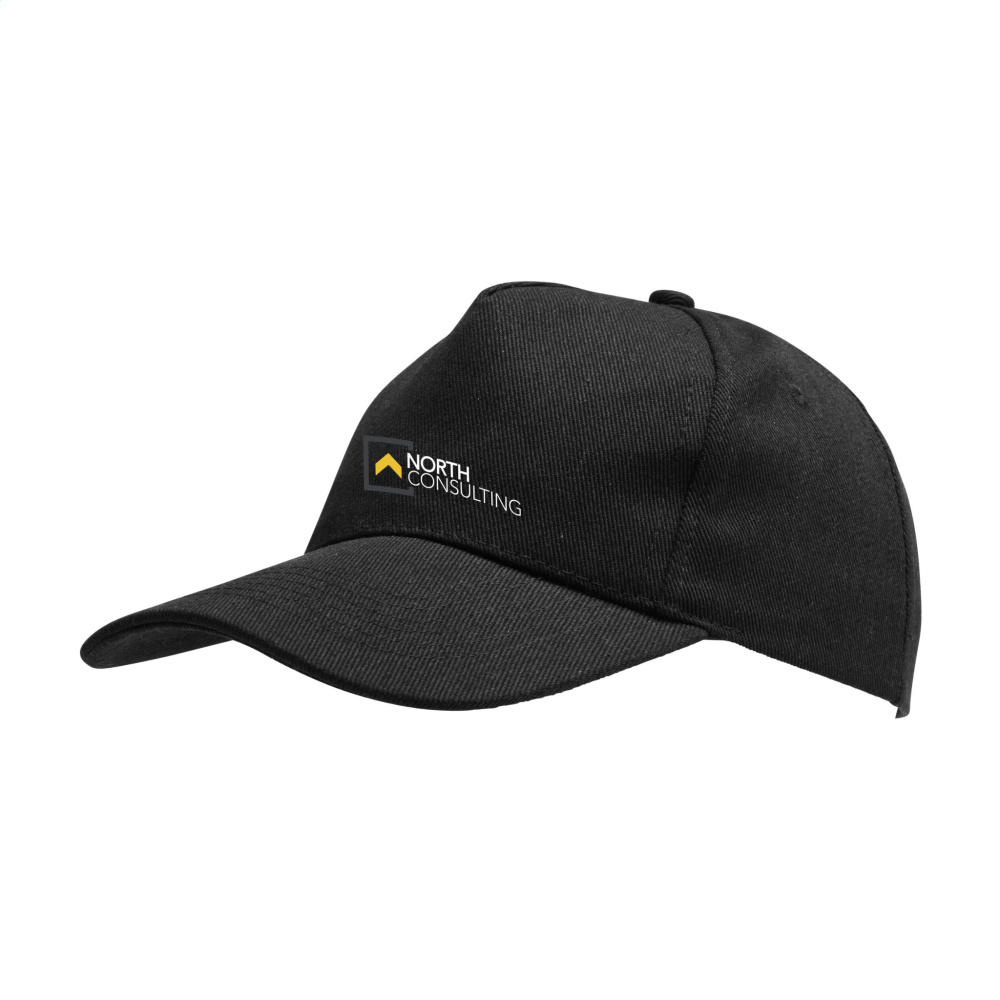 Logo trade promotional products image of: Hamar Cap Recycled Cotton cap