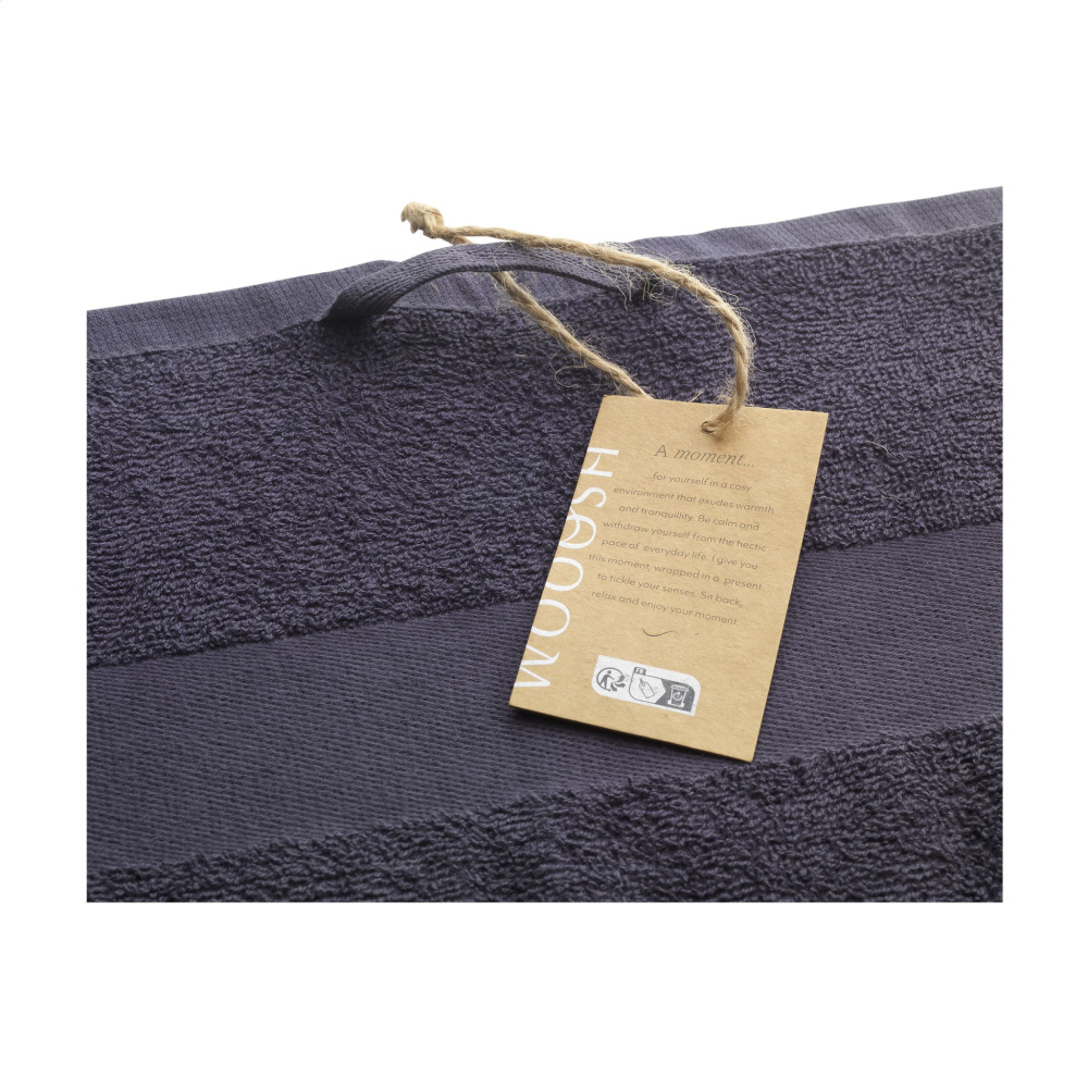 Logo trade advertising product photo of: Wooosh Bath Towel GRS Recycle Cotton Mix 140 x 70 cm