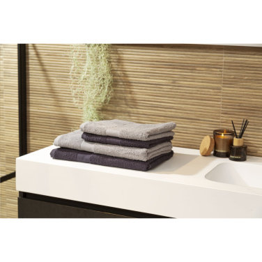 Logo trade promotional gifts image of: Wooosh Bath Towel GRS Recycle Cotton Mix 140 x 70 cm