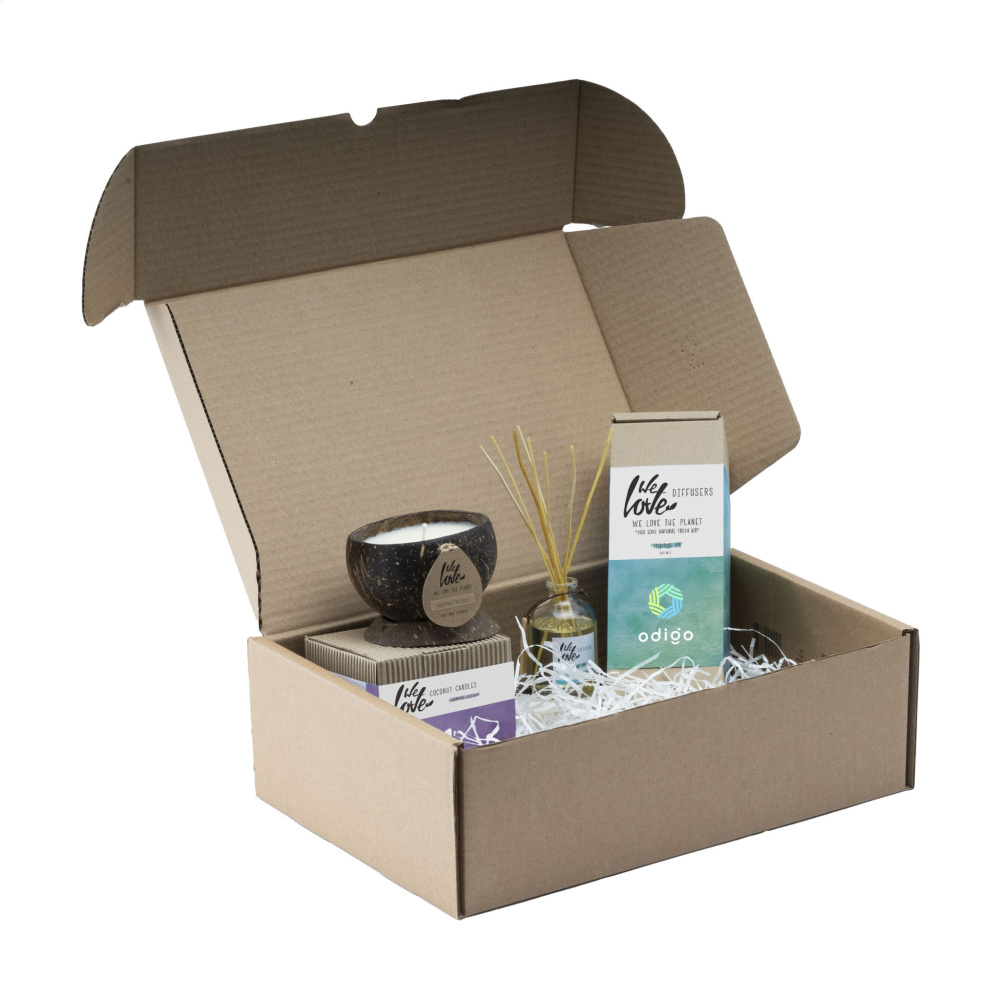 Logo trade promotional item photo of: We Love The Planet Giftset Scent