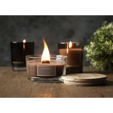 Logotrade promotional giveaways photo of: Wooosh Flame Scented Candle Dark Amber