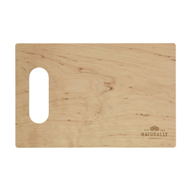 Logotrade promotional item picture of: Alder Wood Chopping Board Open Grip