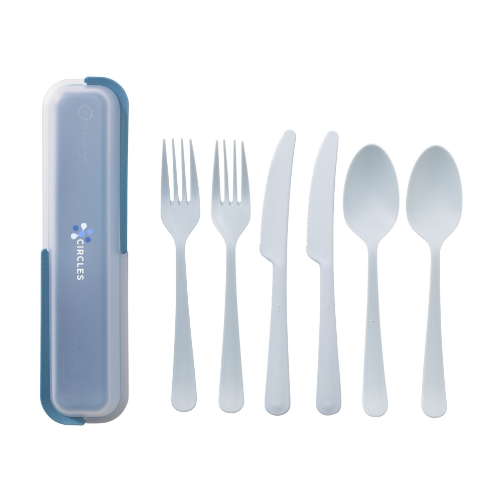 Logotrade promotional item image of: Outdoor 6-piece Cutlery Set