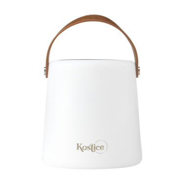 Logo trade promotional merchandise picture of: Wooosh Ziva Solar Lamp