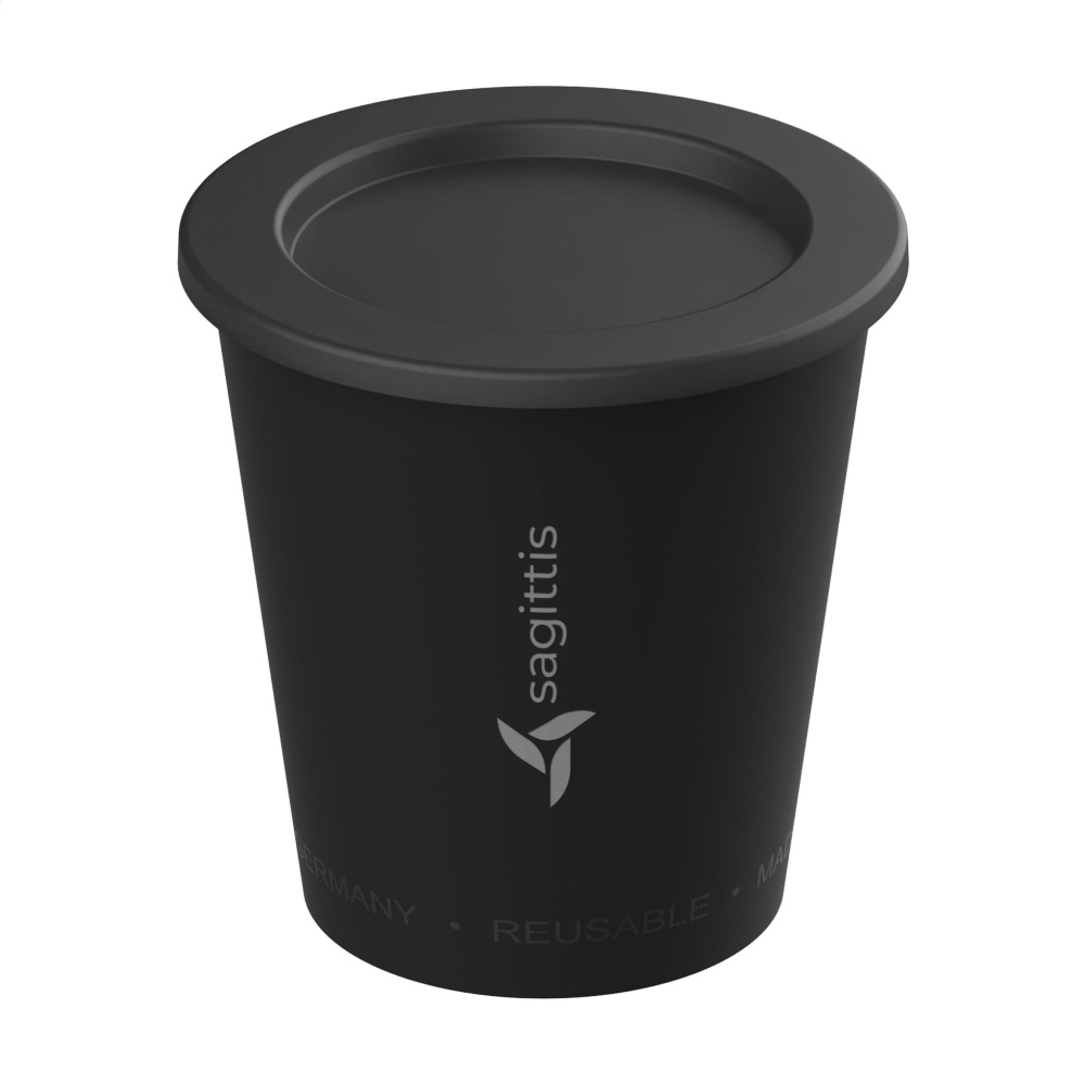 Logotrade advertising product picture of: Drinking Cup Bio-Based Lid 200 ml
