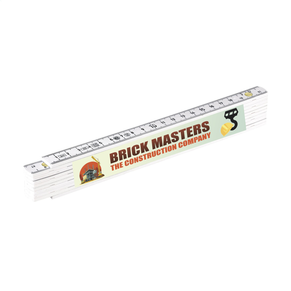 Logotrade advertising products photo of: Metric folding ruler