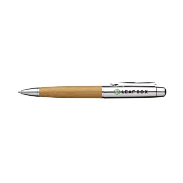 Logo trade corporate gift photo of: Bamboo Pen Set pens