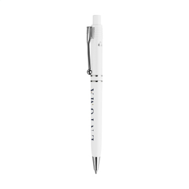 Logo trade promotional merchandise picture of: Stilolinea Raja Chrome Recycled pen