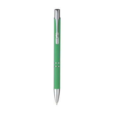Logotrade promotional products photo of: Ebony Soft Touch Accent pen