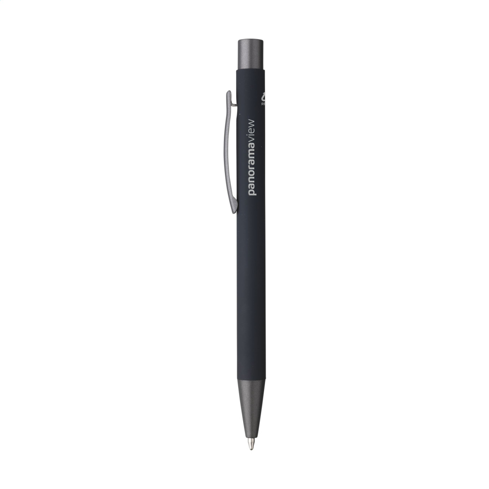 Logo trade promotional products picture of: Brady Soft Touch Recycled Alu pens