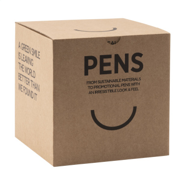 Logo trade promotional giveaways image of: Ebony Recycled Alu pens