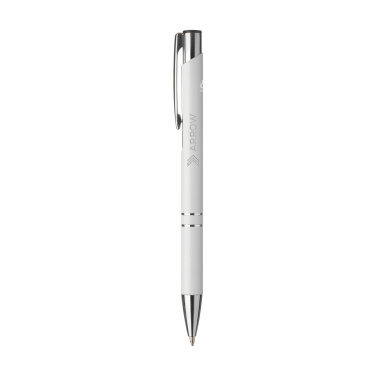 Logo trade business gifts image of: Ebony Recycled Alu pens