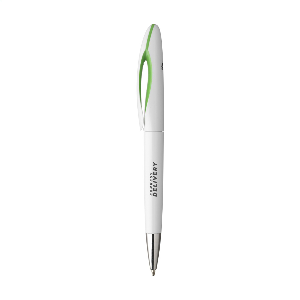 Logo trade corporate gifts image of: Lunar GRS Recycled Pen
