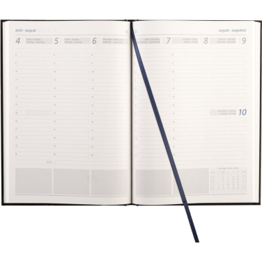 Logotrade promotional giveaway picture of: Eurodirect Balacron diary A5 4-languages