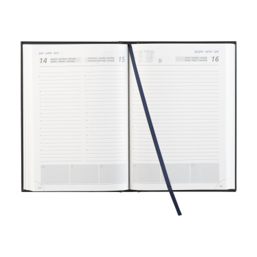 Logo trade promotional products image of: Eurotop Balacron diary A5 6-languages