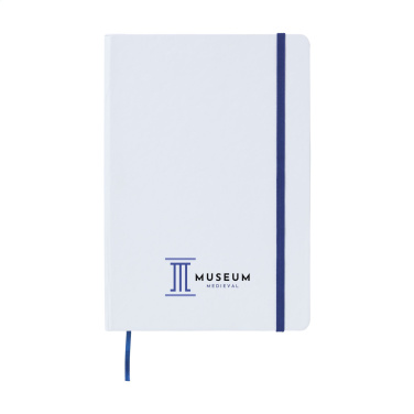Logo trade promotional giveaways picture of: WhiteNote A5 Paper notebook