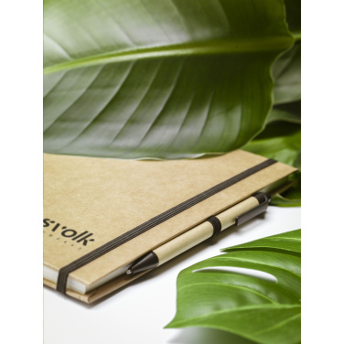 Logotrade promotional giveaways photo of: Pocket ECO Paper A5 notebook