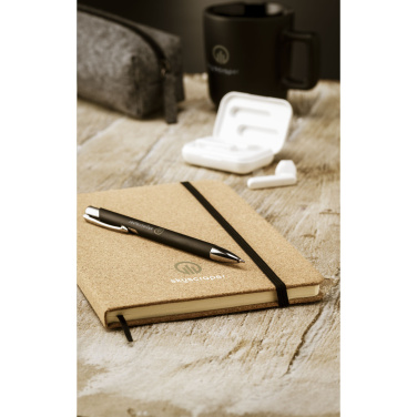 Logo trade promotional product photo of: CorkNote A5 Paper notebook
