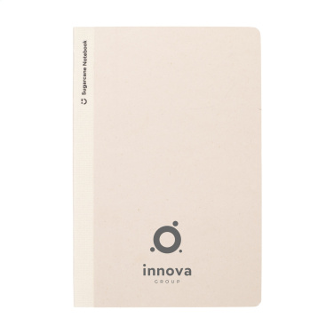 Logo trade corporate gift photo of: Sugarcane Paper Notebook A5