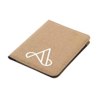 Logo trade promotional merchandise image of: Eco Conference Cork A5 document folder