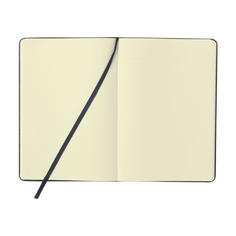 Logotrade promotional gift image of: BudgetNote A5 Blanc Paper notebook