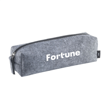 Logotrade promotional product picture of: Pencil Case GRS RPET Felt