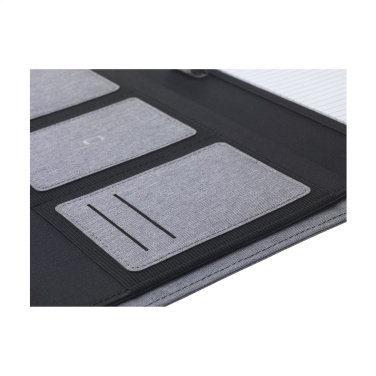 Logo trade promotional giveaways image of: Quest Portfolio RCS RPET A4  document folder