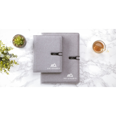 Logo trade promotional products image of: Quest Portfolio RCS RPET A4  document folder