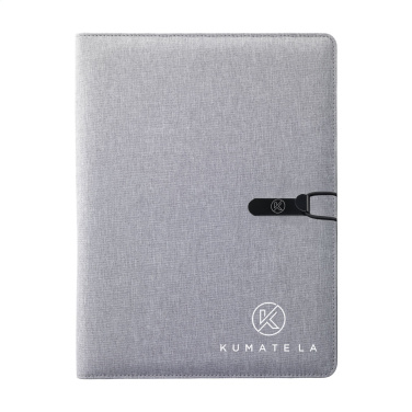 Logo trade corporate gift photo of: Quest Portfolio RCS RPET A4  document folder