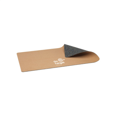 Logo trade promotional merchandise photo of: Faro Cork Deskpad