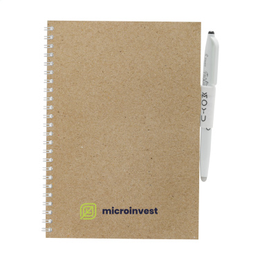 Logo trade promotional gifts picture of: MOYU Erasable Stone Paper Notebook CraftCover 18 pages