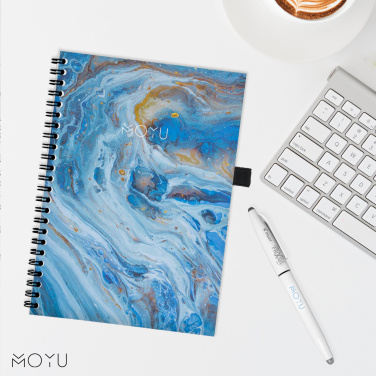 Logotrade promotional products photo of: MOYU Erasable Stone Paper Notebook Custom SoftCover