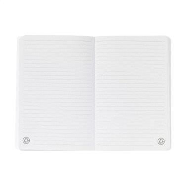 Logo trade promotional gifts image of: Paper Notebook GRS Washable Kraft Cover A5