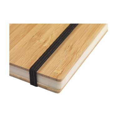Logotrade corporate gift picture of: Bamboo Journal Naked Spine Paper Notebook A5