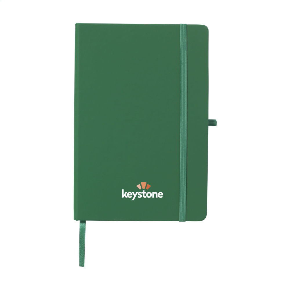Logotrade promotional product image of: Recycled GRS PU Paper Notebook A5