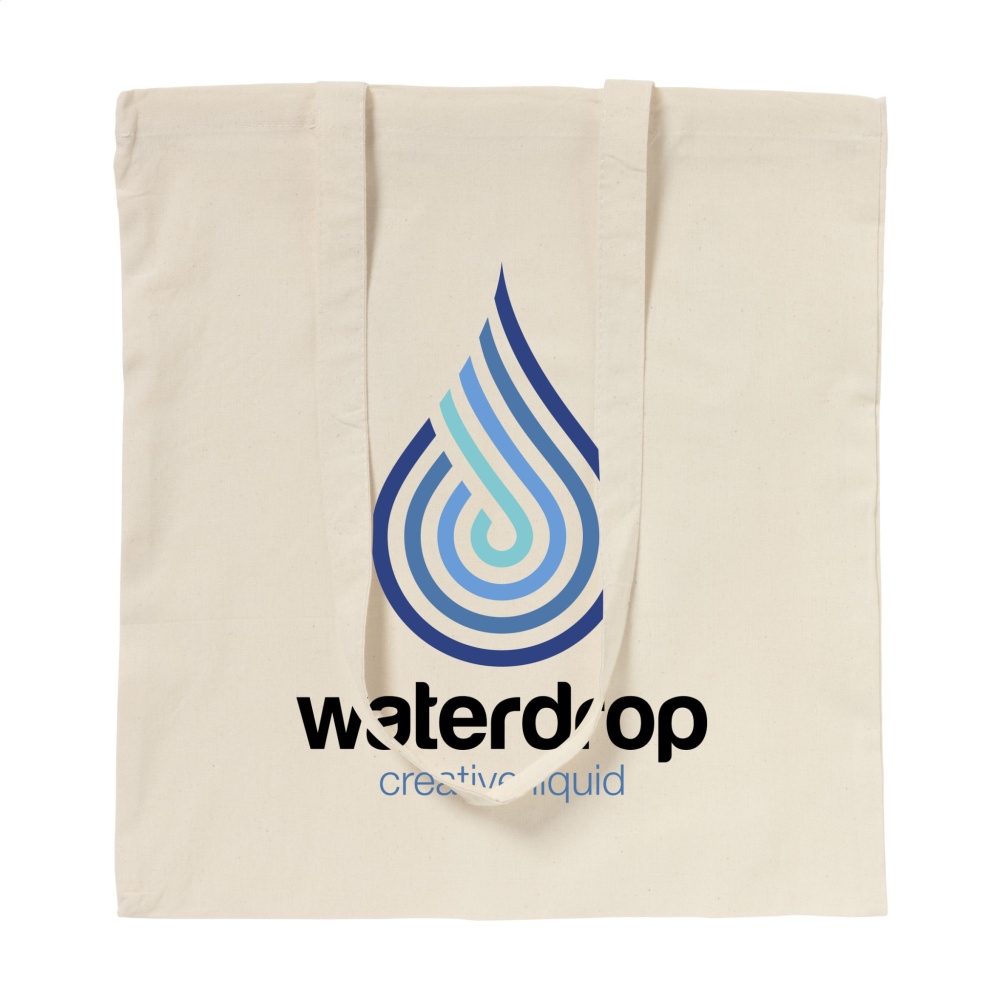 Logo trade corporate gifts image of: ShoppyBag (135g/m²) long handles cotton bag