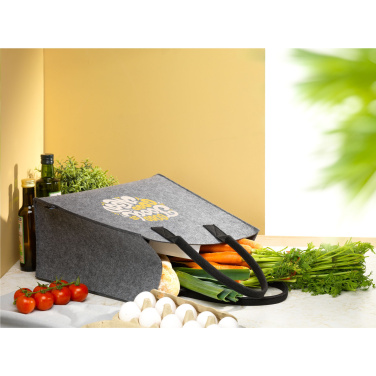 Logo trade promotional merchandise image of: BigShopper Argus GRS RPET Felt