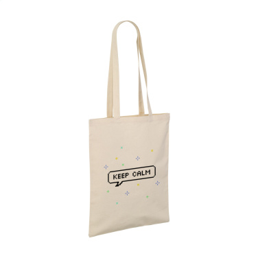Logo trade corporate gifts picture of: ShoppyBag (180 g/m²) long handles cotton bag