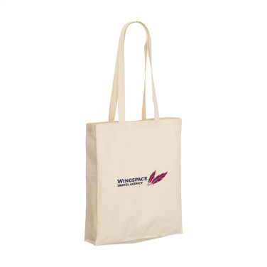 Logotrade business gift image of: Natural Square Bag (165 g/m²) cotton bag