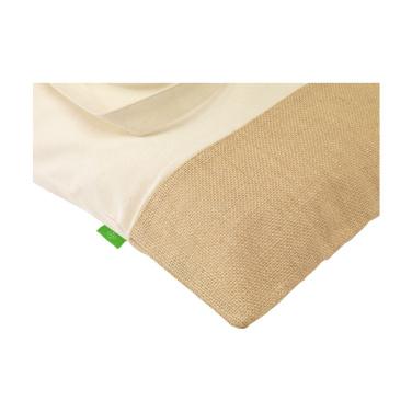 Logotrade promotional items photo of: Combi Organic Shopper (160 g/m²) bag