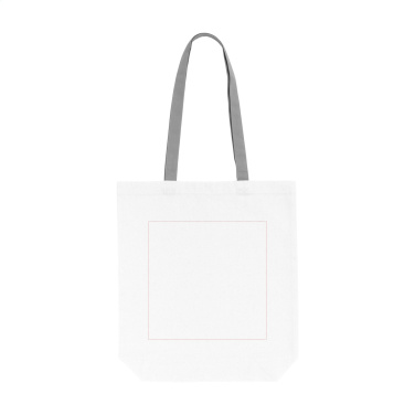 Logo trade corporate gift photo of: Canvas Shoppy Colour (220 g/m²) bag