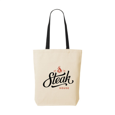 Logo trade promotional merchandise picture of: Canvas Shoppy Colour (220 g/m²) bag