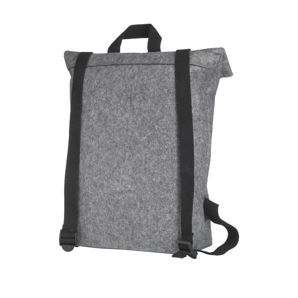 Logotrade promotional products photo of: Nolan GRS RPET Felt backpack