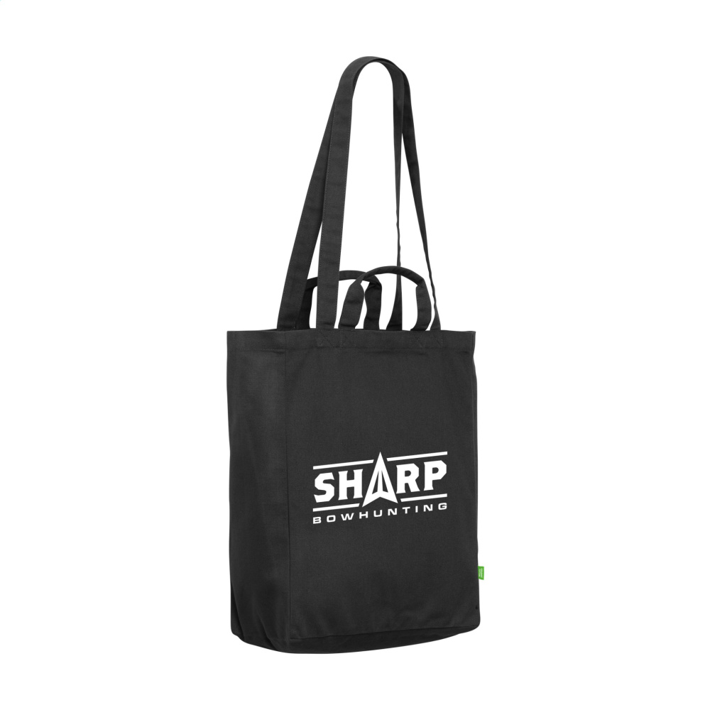 Logo trade promotional gifts picture of: Organic Cotton Canvas GOTS Tote Bag (280 g/m²)