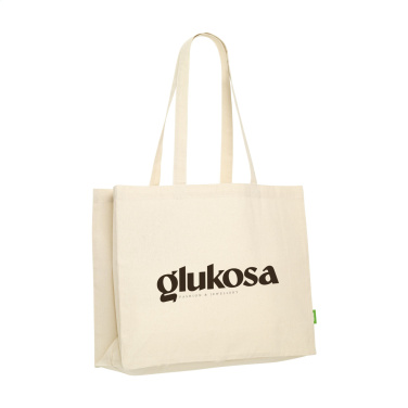Logo trade promotional gift photo of: ECO Shopper Organic Cotton (180 g/m²) shopping bag