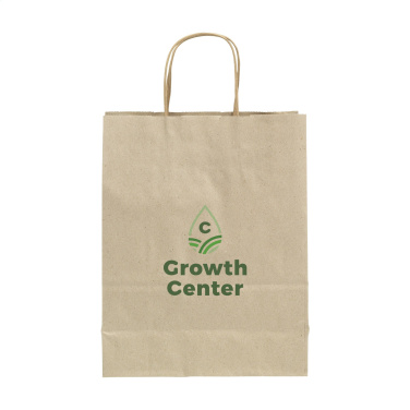 Logotrade promotional merchandise photo of: Leaf It Bag recycled grass paper (90 g/m²) S