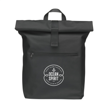 Logotrade promotional item image of: Lennon Roll-Top Recycled Backpack